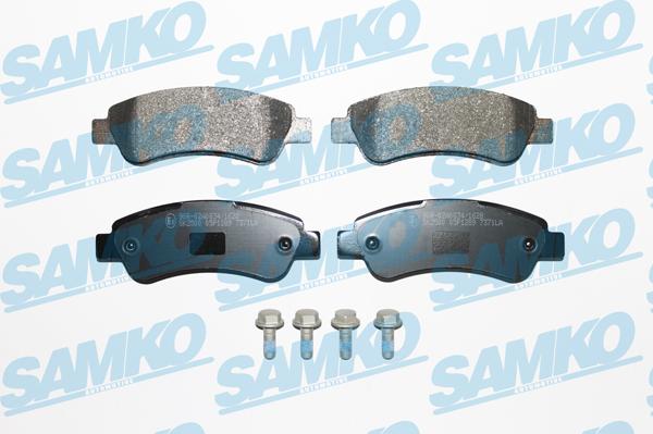 Samko 5SP1289 - Kit de plaquettes de frein, frein à disque cwaw.fr