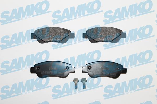 Samko 5SP1235 - Kit de plaquettes de frein, frein à disque cwaw.fr