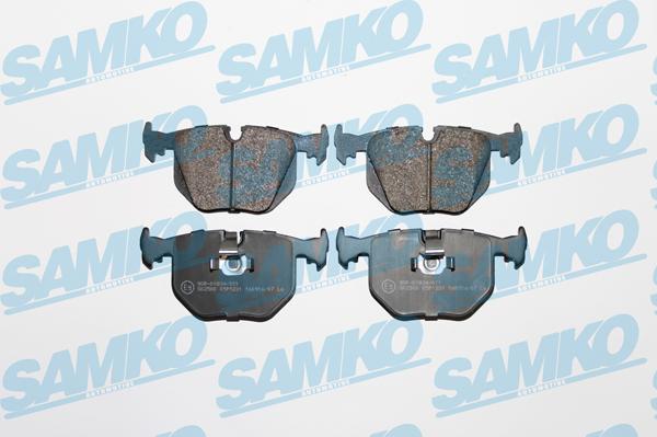 Samko 5SP1231 - Kit de plaquettes de frein, frein à disque cwaw.fr