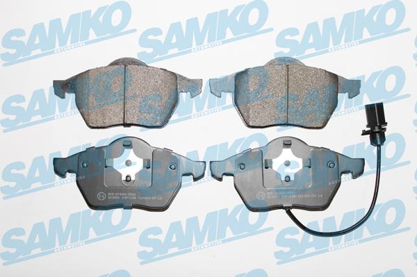 Samko 5SP1238 - Kit de plaquettes de frein, frein à disque cwaw.fr