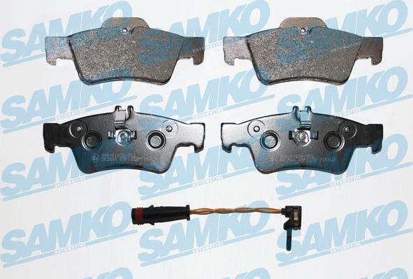 Samko 5SP1232A - Kit de plaquettes de frein, frein à disque cwaw.fr