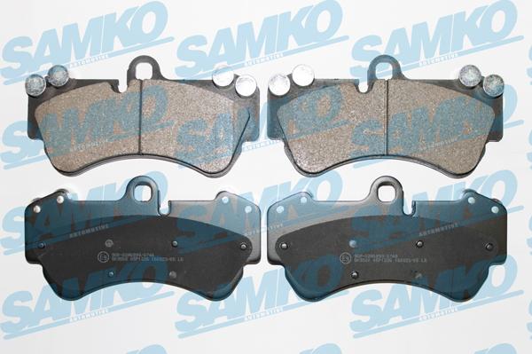 Samko 5SP1226 - Kit de plaquettes de frein, frein à disque cwaw.fr