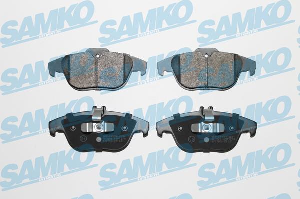 Samko 5SP1274 - Kit de plaquettes de frein, frein à disque cwaw.fr