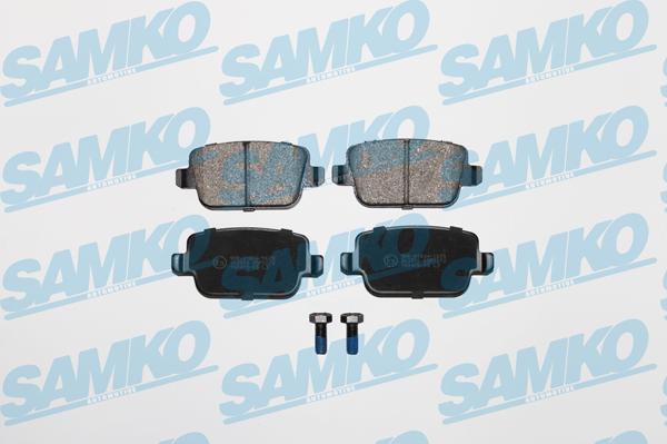 Samko 5SP1272 - Kit de plaquettes de frein, frein à disque cwaw.fr