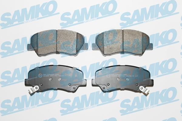 Samko 5SP1744 - Kit de plaquettes de frein, frein à disque cwaw.fr