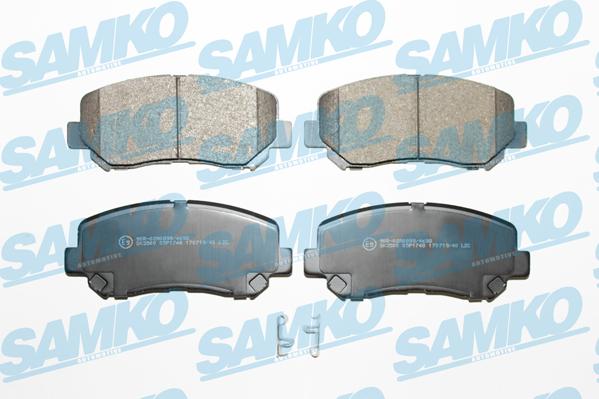 Samko 5SP1748 - Kit de plaquettes de frein, frein à disque cwaw.fr