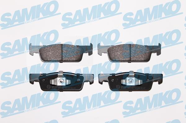 Samko 5SP1702 - Kit de plaquettes de frein, frein à disque cwaw.fr