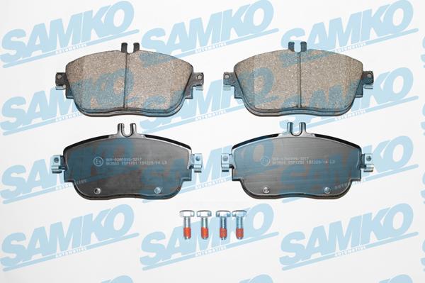 Samko 5SP1781 - Kit de plaquettes de frein, frein à disque cwaw.fr