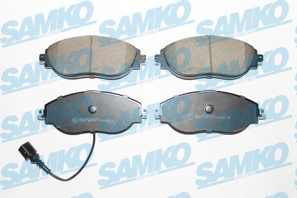 Samko 5SP1734 - Kit de plaquettes de frein, frein à disque cwaw.fr