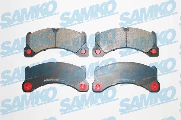 Samko 5SP1731 - Kit de plaquettes de frein, frein à disque cwaw.fr