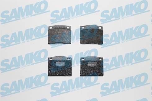 Samko 5SP173 - Kit de plaquettes de frein, frein à disque cwaw.fr