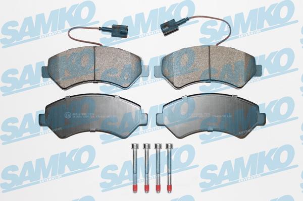 Samko 5SP1721 - Kit de plaquettes de frein, frein à disque cwaw.fr