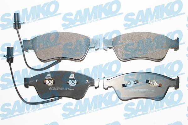 Samko 5SP1772 - Kit de plaquettes de frein, frein à disque cwaw.fr