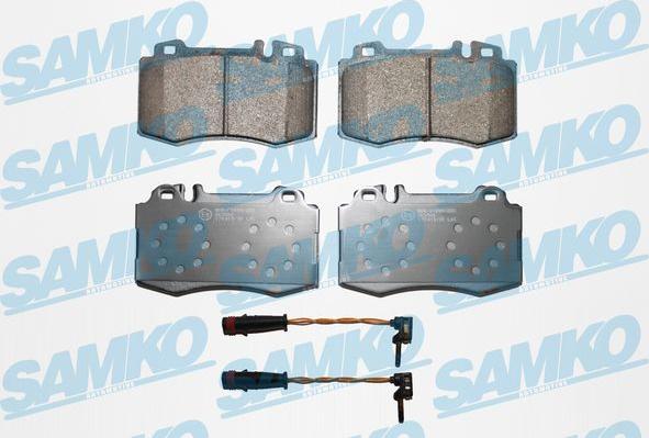 Samko 5SP899A - Kit de plaquettes de frein, frein à disque cwaw.fr