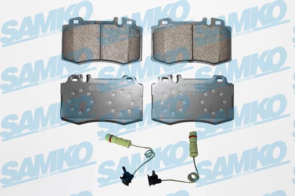 Samko 5SP899B - Kit de plaquettes de frein, frein à disque cwaw.fr