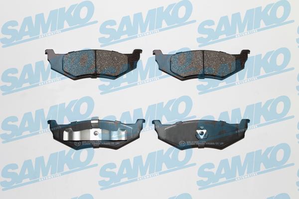 Samko 5SP894 - Kit de plaquettes de frein, frein à disque cwaw.fr