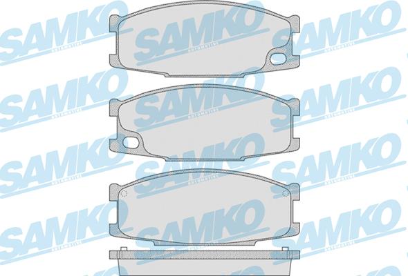 Samko 5SP892 - Kit de plaquettes de frein, frein à disque cwaw.fr