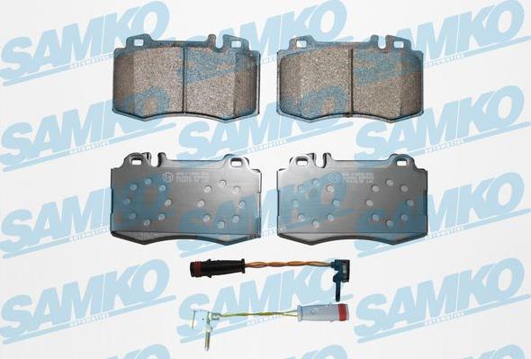 Samko 5SP849A - Kit de plaquettes de frein, frein à disque cwaw.fr