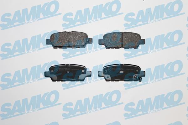 Samko 5SP857 - Kit de plaquettes de frein, frein à disque cwaw.fr