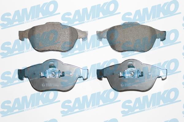 Samko 5SP864 - Kit de plaquettes de frein, frein à disque cwaw.fr