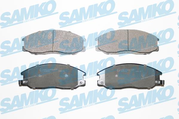 Samko 5SP860 - Kit de plaquettes de frein, frein à disque cwaw.fr