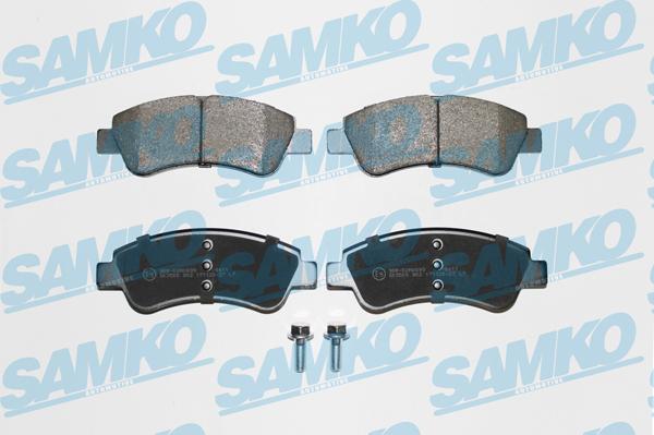 Samko 5SP802 - Kit de plaquettes de frein, frein à disque cwaw.fr