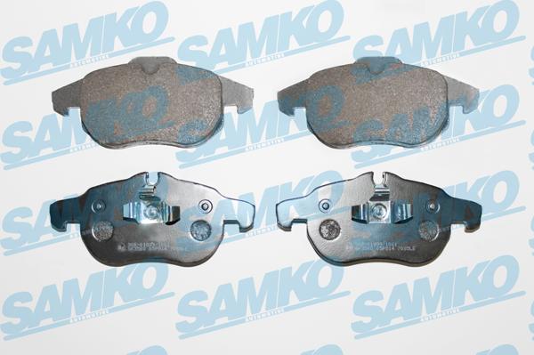 Samko 5SP814 - Kit de plaquettes de frein, frein à disque cwaw.fr