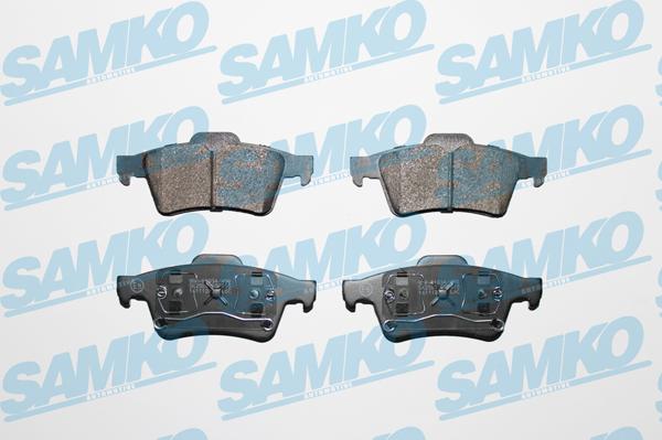 Samko 5SP815 - Kit de plaquettes de frein, frein à disque cwaw.fr