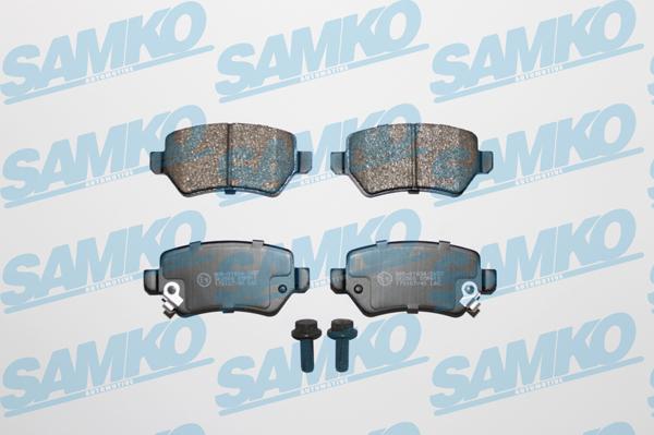 Samko 5SP811 - Kit de plaquettes de frein, frein à disque cwaw.fr