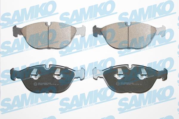 Samko 5SP881 - Kit de plaquettes de frein, frein à disque cwaw.fr