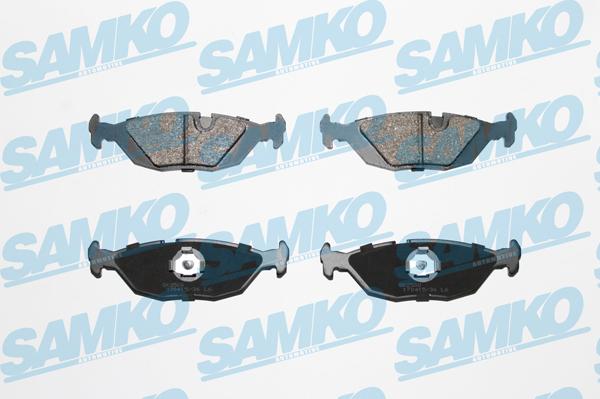 Samko 5SP887 - Kit de plaquettes de frein, frein à disque cwaw.fr