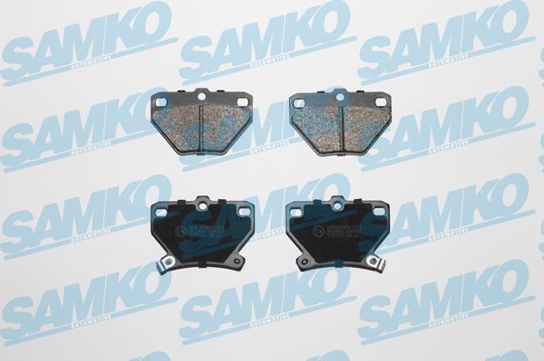 Samko 5SP836 - Kit de plaquettes de frein, frein à disque cwaw.fr