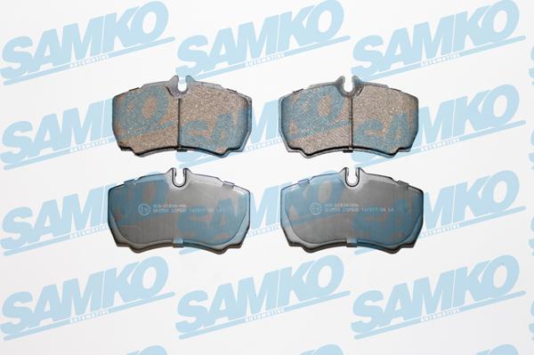 Samko 5SP830 - Kit de plaquettes de frein, frein à disque cwaw.fr