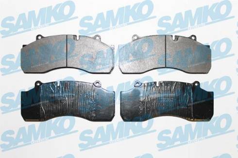 Samko 5SP824 - Kit de plaquettes de frein, frein à disque cwaw.fr