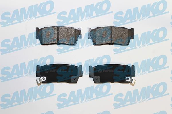 Samko 5SP342 - Kit de plaquettes de frein, frein à disque cwaw.fr