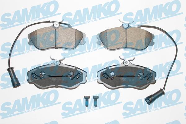 Samko 5SP350 - Kit de plaquettes de frein, frein à disque cwaw.fr