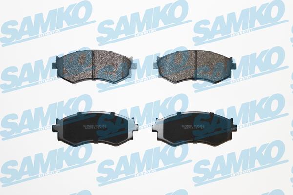 Samko 5SP352 - Kit de plaquettes de frein, frein à disque cwaw.fr