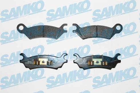 Samko 5SP369 - Kit de plaquettes de frein, frein à disque cwaw.fr