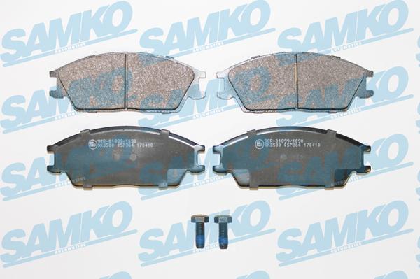 Samko 5SP364 - Kit de plaquettes de frein, frein à disque cwaw.fr