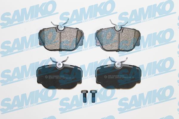 Samko 5SP319 - Kit de plaquettes de frein, frein à disque cwaw.fr