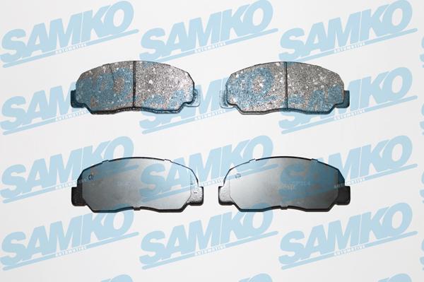 Samko 5SP314 - Kit de plaquettes de frein, frein à disque cwaw.fr