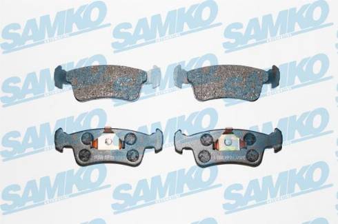 Samko 5SP311 - Kit de plaquettes de frein, frein à disque cwaw.fr