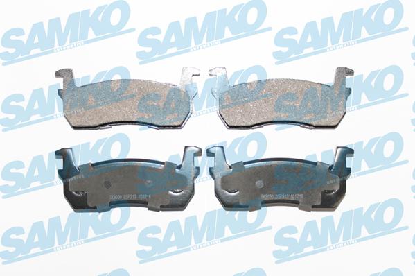 Samko 5SP313 - Kit de plaquettes de frein, frein à disque cwaw.fr