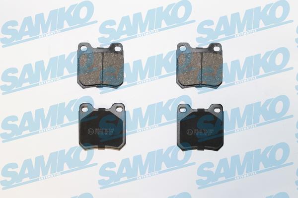 Samko 5SP334 - Kit de plaquettes de frein, frein à disque cwaw.fr