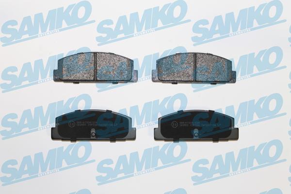 Samko 5SP336 - Kit de plaquettes de frein, frein à disque cwaw.fr