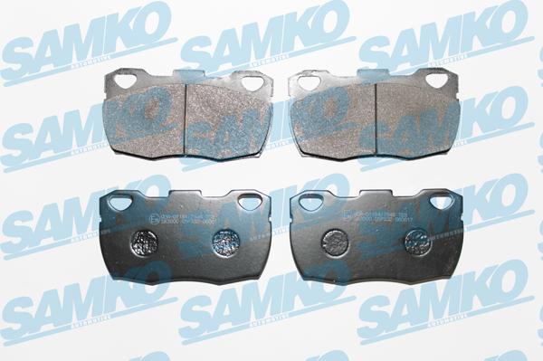 Samko 5SP332 - Kit de plaquettes de frein, frein à disque cwaw.fr