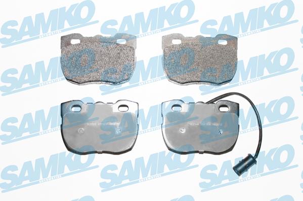 Samko 5SP324 - Kit de plaquettes de frein, frein à disque cwaw.fr