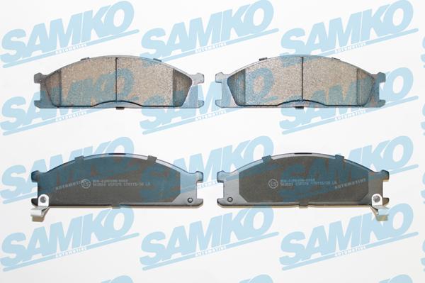 Samko 5SP378 - Kit de plaquettes de frein, frein à disque cwaw.fr