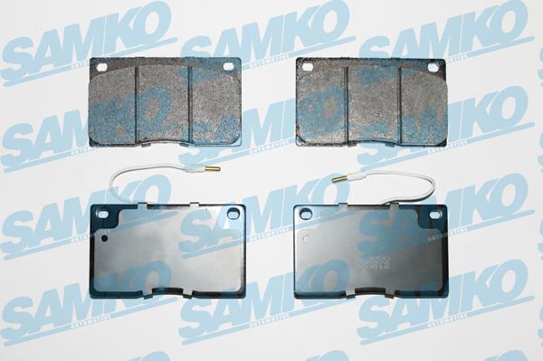 Samko 5SP372 - Kit de plaquettes de frein, frein à disque cwaw.fr