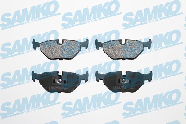 Samko 5SP297 - Kit de plaquettes de frein, frein à disque cwaw.fr